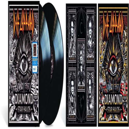 Def Leppard - Diamond Star Halos - (Limited Edition, Lithograph, Sticker) - [Vinyl]