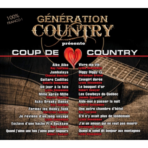 Generation Country Presente Coup De Coeur Country - Generation Country Presente Coup De Coeur Country / Various [Import] - - [CD]