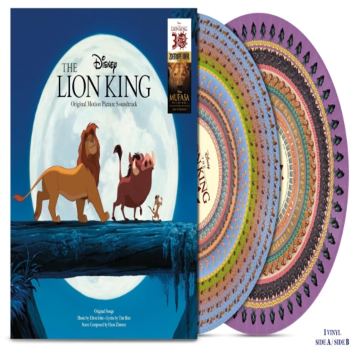 DISNEY INT'L  Lion King: 30Th Anniversary (Original Soundtrack) - Limited Zoetrope Picture Disc- (Limited Edition, Picture Disc Vinyl, United Kingdom