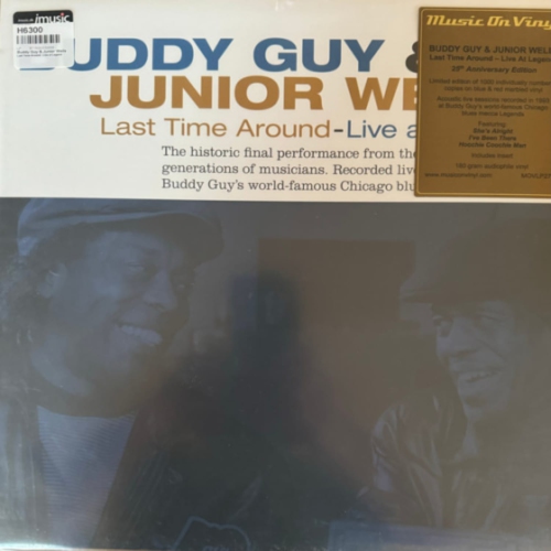 BUDDY GUY / JUNIOR WELLS - Last Time Around: Live At Legends - Limited 180-Gram Blue & Marble Colo Vinyl [Import] - (Limited Edition, 180 Gram Vinyl, Colo Vinyl, Blue, R