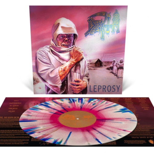 RELAPSE  Death - Leprosy - (Colored Vinyl, Pink, White, Blue, Reissue) - [Vinyl] In Multicolor