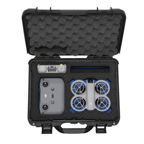 Foama All-Weather Carry-on Case with Stylish Custom Foam Insert for DJI Neo Fly More Combo