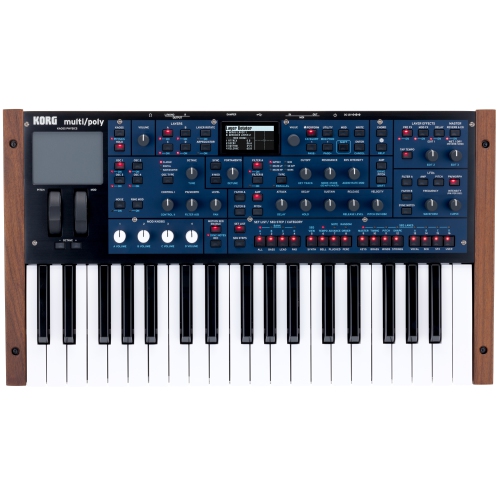 Image 1 de 4.. Synthétiseur analogique virtuel à 37 touches Multipoly de Korg