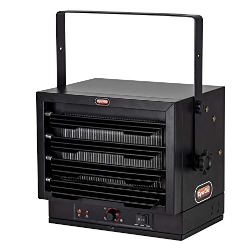 Dyna-Glo EG5000DGP 240V 5000W Garage Heater in Black I run a YouTube channel and I needed a heater that could heat my garage, but also not be super loud