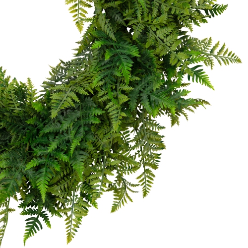 Fern Artificial Spring Twig Wreath - 28"