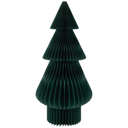 Accordion Honeycomb Foldable Paper Christmas Tree - 3' - Dark Green