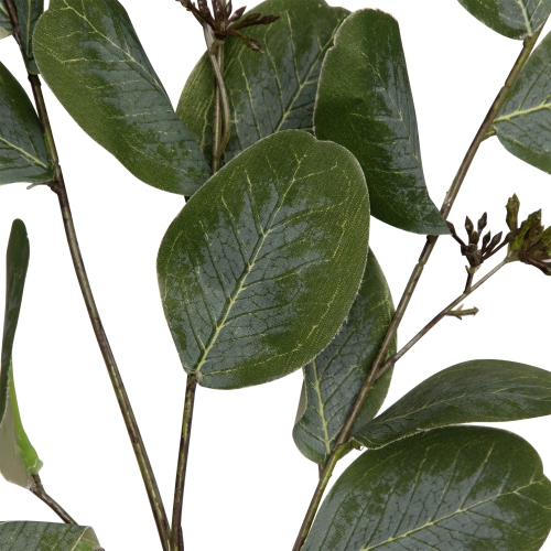 Vaporisateurs artificiels de feuilles d'eucalyptus ensemencées - 33 po - Vert - Ensemble de 6