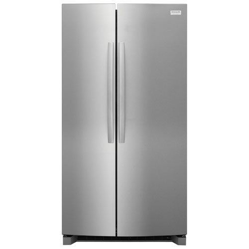 Réfrigérateur côte à côte 26 pi³ 36 po Gallery Frigidaire - Inox antiempreinte