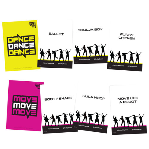 Jeu de cartes Move Like Me
