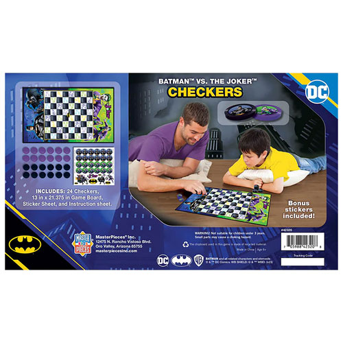 Jeu de dames Batman vs. The Joker