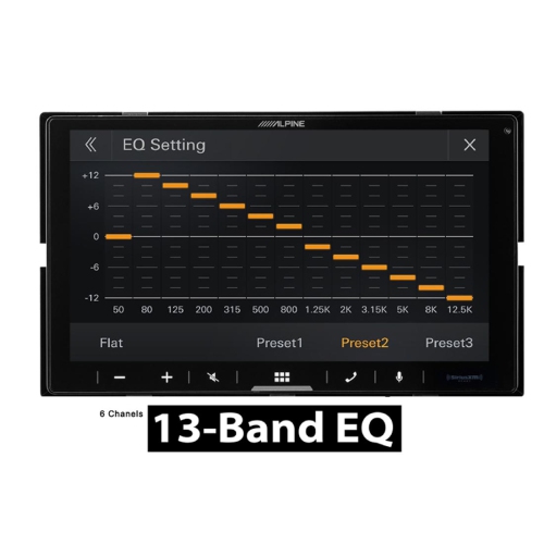 Récepteur multimédia numérique de 6,75&nbsp;po ILX-W770 d'Alpine