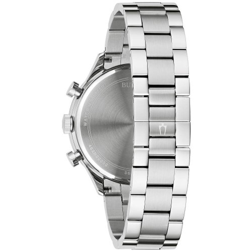 Bulova Mens Classic Quartz Watch 42mm Silver-Tone Stainless Steel Case and Bracelet with Aqua Dial