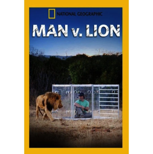 Image 1 of 1.. Man v. Lion - dvd