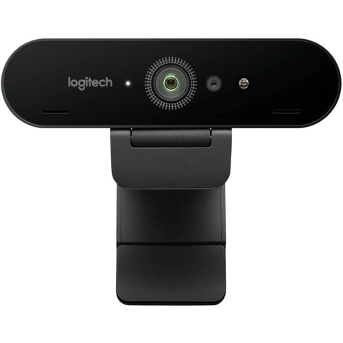 Logitech Brio 4K Pro Webcam with HDR & Noise-Cancelling Mics