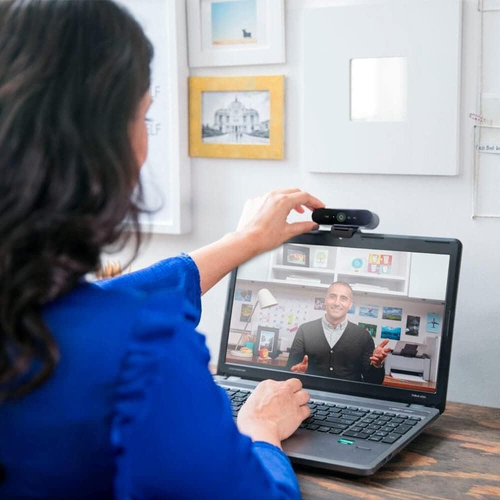 Logitech Brio 4K Pro Webcam with HDR & Noise-Cancelling Mics