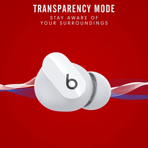 Beats Studio Buds – True Wireless Noise Cancelling Earbuds – White-