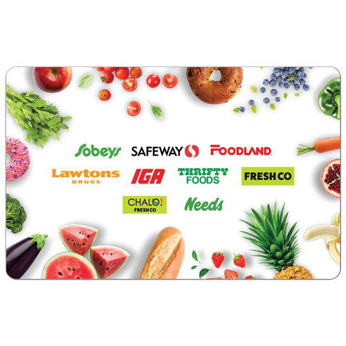 Sobeys Gift Card - $200 - Digital Download