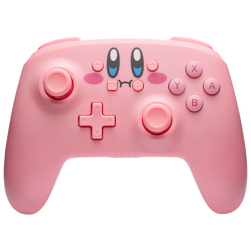 Manette sans fil de PowerA pour Nintendo Switch - Kirby Mouthful