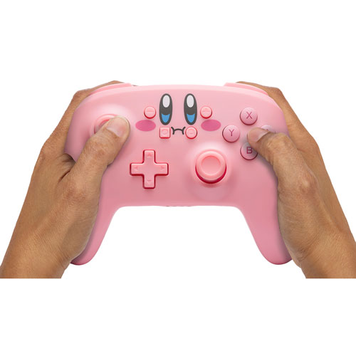 Manette sans fil de PowerA pour Nintendo Switch - Kirby Mouthful