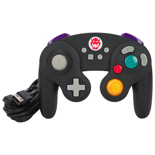 PowerA GameCube Style Wired Controller for Nintendo Switch - Bowser