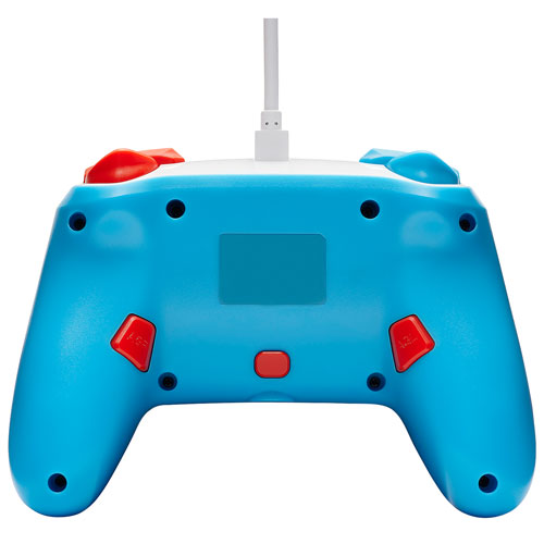 Manette avec fil optimisée de PowerA pour Nintendo Switch - Mario Hero Reel
