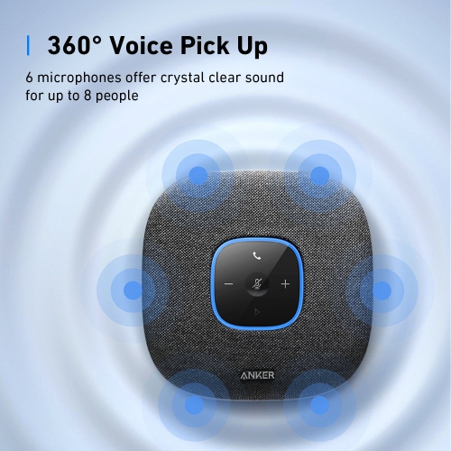 Anker PowerConf S3 Speakerphone- (Refurbished- Excellent) by ANKER - Refurbished condition - Image 4