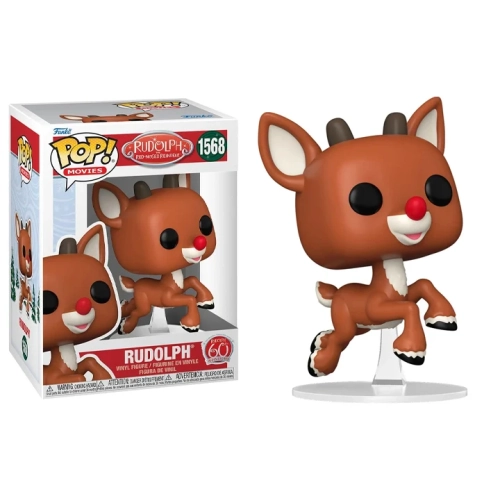 FUNKO  Pop Movies Rudolph The Red-Nosed Reindeer Vinyl Figure Rudolph #1568