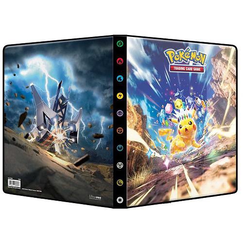 Cartable à 9 pochettes Pokémon USA&nbsp;: Scarlet & Violet Album Surging Sparks, reliure