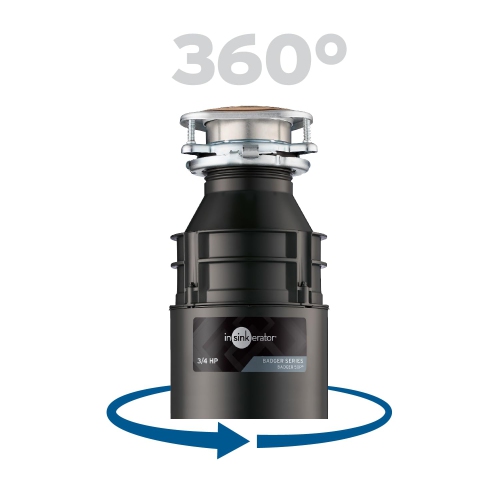 Broyeur à déchets alimentaires domestique Insinkerator Badger 5XP 3/4 HP