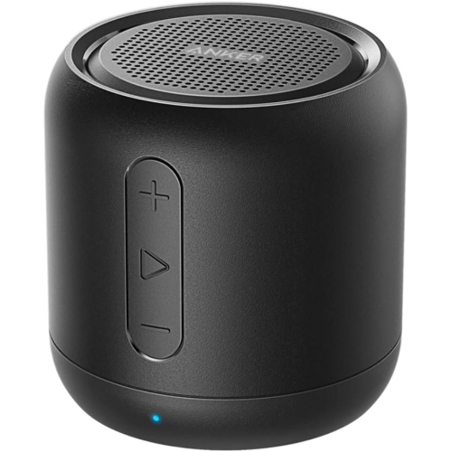 Anker SoundCore Mini, Super-Portable Bluetooth Speaker with 15-Hour Playtime, 66-Foot Bluetooth Range, Enhanced Bass, Noise-Cancelling Microphone-