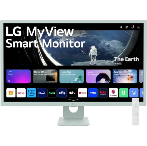 Boîte ouverte - Moniteur intelligent IPS HD intégrale 60&nbsp;Hz de 32&nbsp;po de LG - Vert