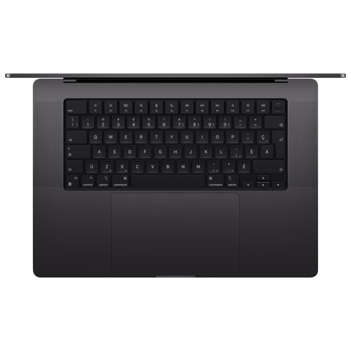 Refurbished - Apple MacBook Pro 16.2" (Fall 2023) - Space Black (Apple M3 Pro / 512GB SSD / 18GB RAM) French