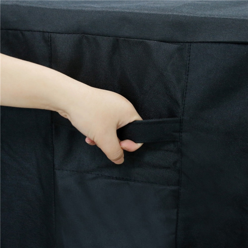 48*24 * 42 pouces Couvercle de support de rangement extérieur pour bûches de feu Protection contre la neige imperméable