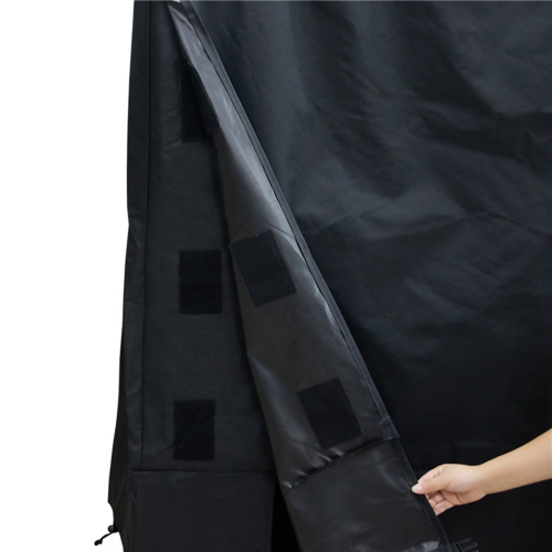 48*24 * 42 pouces Couvercle de support de rangement extérieur pour bûches de feu Protection contre la neige imperméable