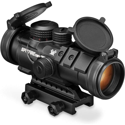 VORTEX  Optics Spr-1303 Spitfire 3X Prism Scope With Ebr-556B Reticle (Moa) In Black