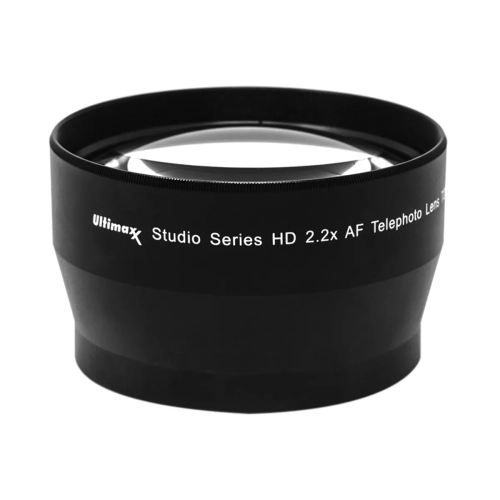 2.2x Professional Telephoto Lens 49mm with Protective Pouch