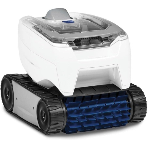 Nettoyant de piscine robotique P70 de Polaris pour piscines hors terre, couvercle transparent avec réservoir filtrant facile à nettoyer, compact et