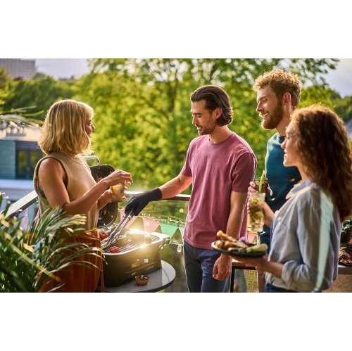 Weber Lumin Compact Electric Grill Black