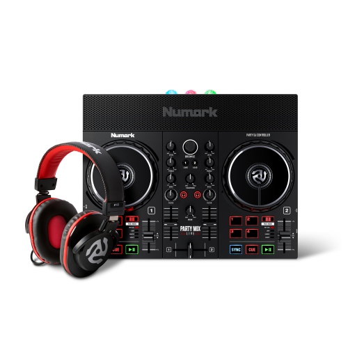 Numark Party Mix Live DJ Controller Bundle