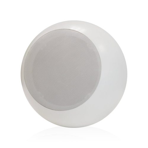 Ecler Spherical Pendant Ceiling Speaker 6.5 inches 160 Watts 8 Ohms or 70v/100v White