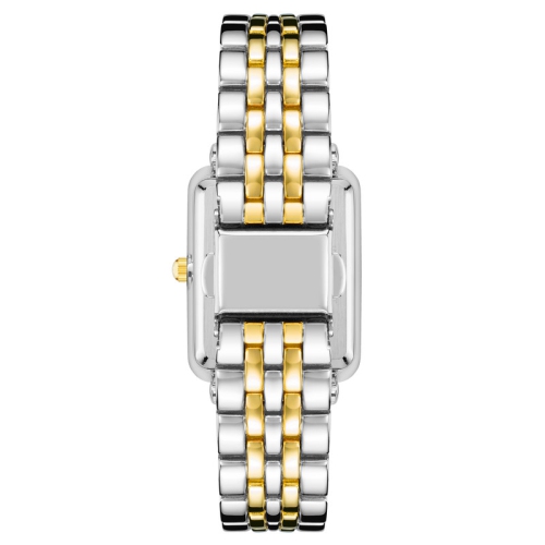 Anne Klein Ladies Rectangular 24mm Watch Two-Tone Bracelet Strap