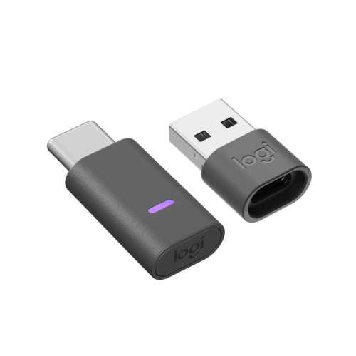 Logitech Zone 305 On-Ear Noise Cancelling Stereo Wireless Headset with Mic - Black