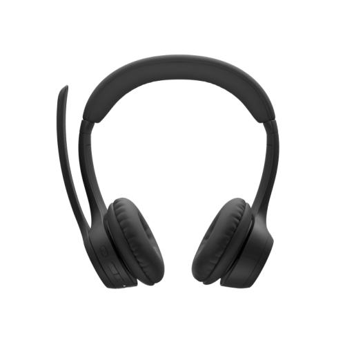 Logitech Zone 305 On-Ear Noise Cancelling Stereo Wireless Headset with Mic - Black