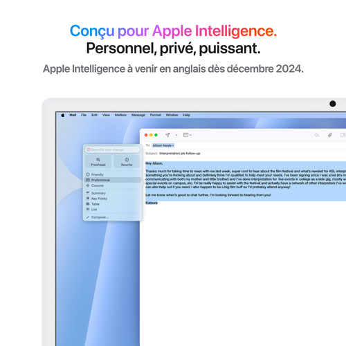 Apple iMac 24" (Fall 2024) - Blue (Apple M4 Chip / 10-Core GPU / 24GB RAM / 512GB SSD) - English