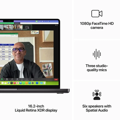 Apple MacBook Pro 16.2" (Fall 2023) - Space Black (Apple M3 Max / 2TB SDD / 48GB RAM) - English by APPLE - Refurbished condition - Image 5