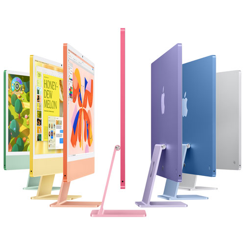 Apple iMac 24" (Fall 2024) - Blue (Apple M4 Chip / -Core GPU / 16GB RAM / 256GB SSD