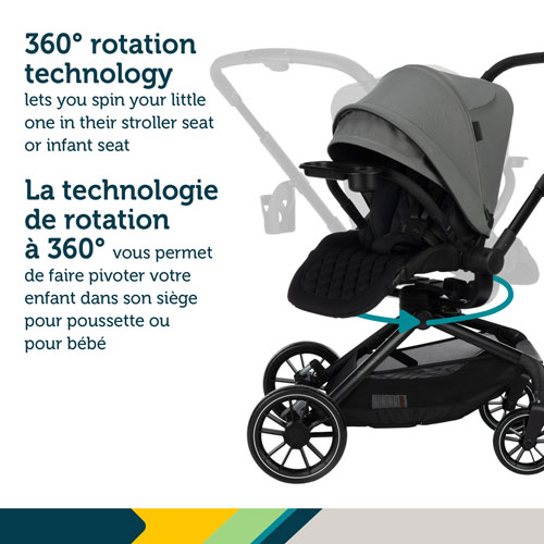 Safety 1st Turn and Go 360° Rotating Travel System - Brilliant