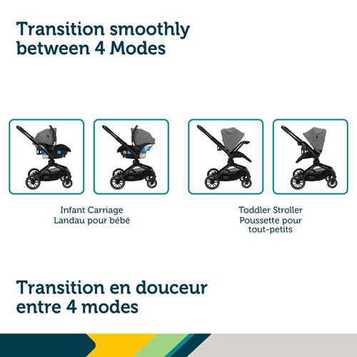 Safety 1st Turn and Go 360° Rotating Travel System - Brilliant