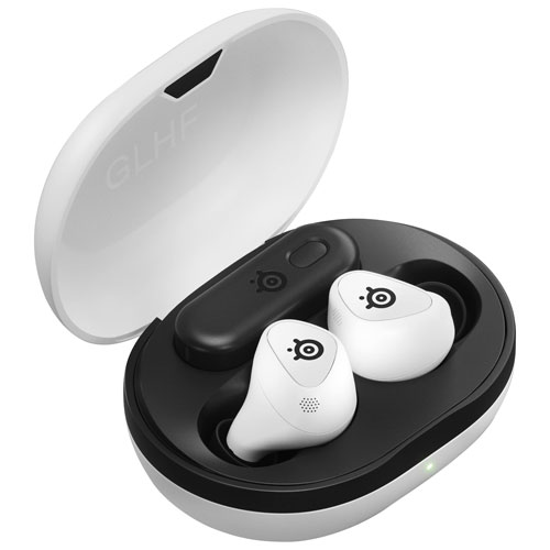 Écouteurs boutons de jeu Arctis GameBuds de SteelSeries pour PlayStation - Blanc