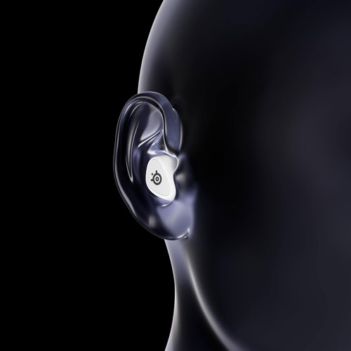 SteelSeries Arctis GameBuds In-Ear Gaming Headphones for PlayStation - White